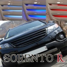 artx led luxury radiator tuning grille kia sorento r 2009-12